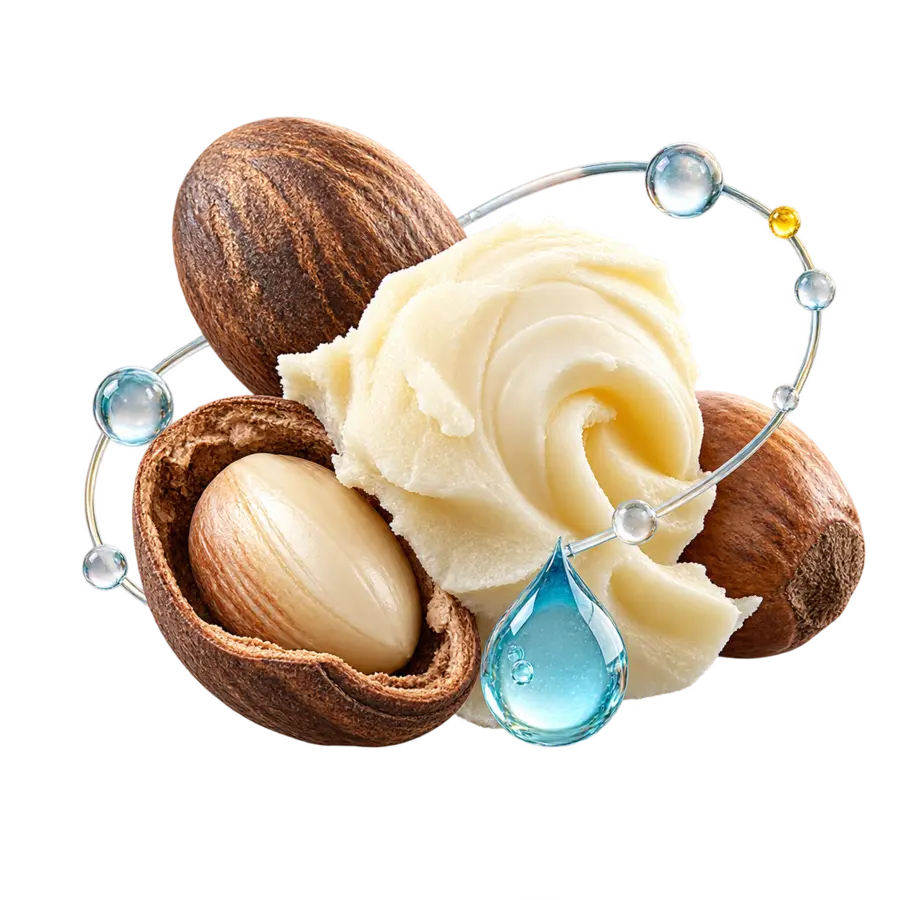 Shea Butter premium botanik illüstrasyonu